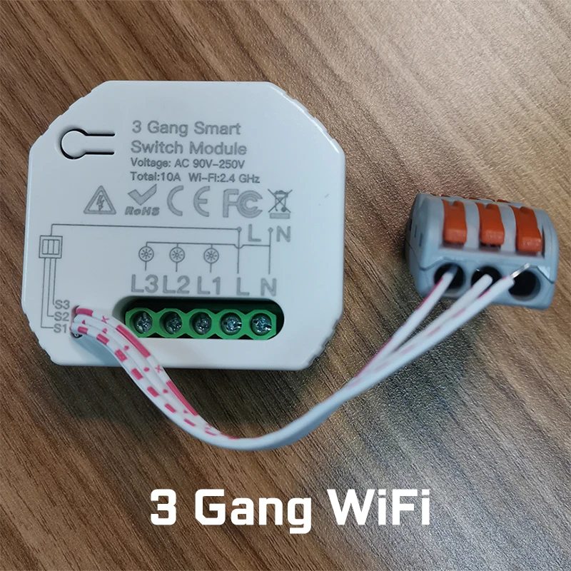 diy disjuntor módulo vida inteligente tuya app