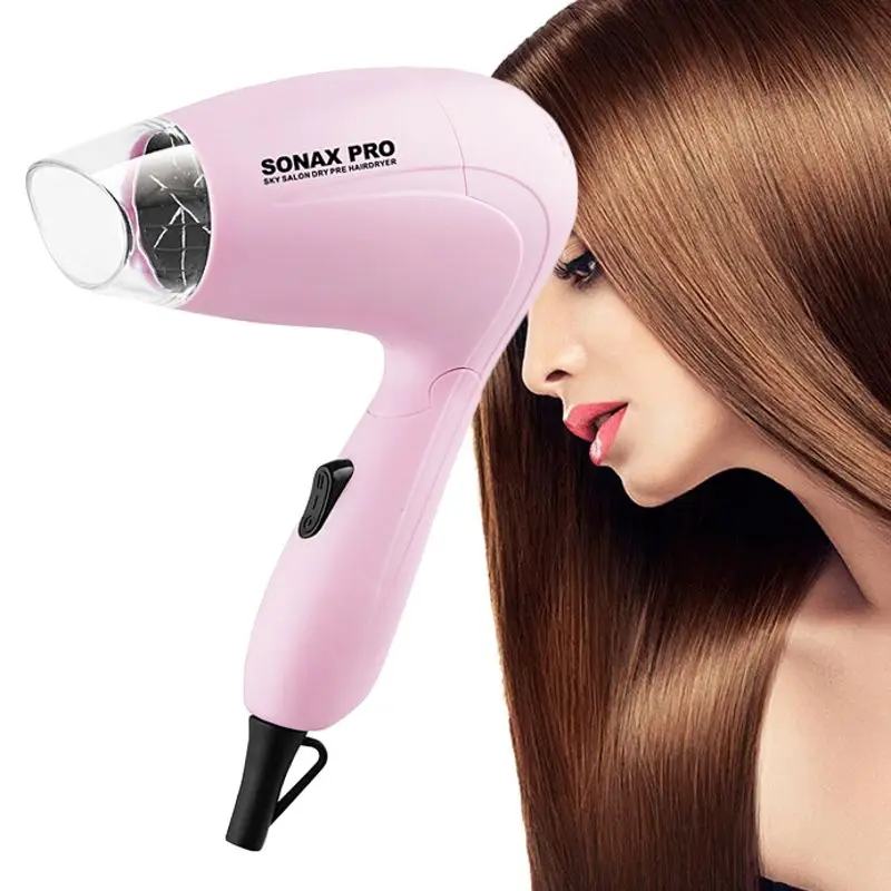 Portable Mini Folding Hair Dryer for Dorm Camping Travel Car Cold Hot Hair Care Machine