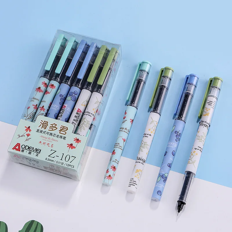 

Black Gel Pen Set Kawaii Sketch Drawing Fineliner Stationary Pens Neon Ballpoint Rollerball Pastel Marker School Art Supplies