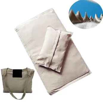 

Massager Spike Acupressure Mat Acupuncture Cushion Pillow Health Care MassageTool Mat with Carry Bag