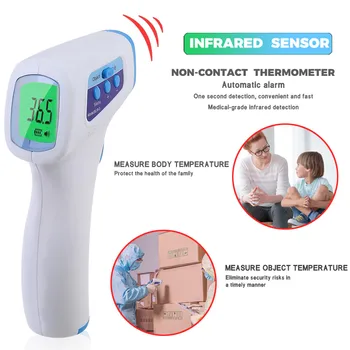 

Touch-free Forehead Thermometer Digital Body Obeject Thermometer Measurement Tool Baby Fever Temperature For Body