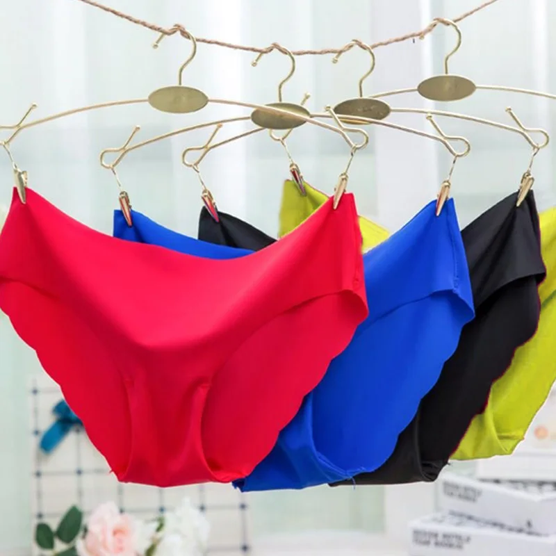 Женское нижнее белье бесшовные трусики S M L XL сексуальные женские трусы для