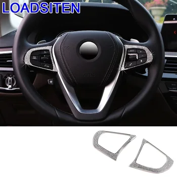 

Car Auto Chromium Decorative Modified Interior Decoration Protecter Bright Sequins Mouldings Parts 18 19 FOR BMW 4 series