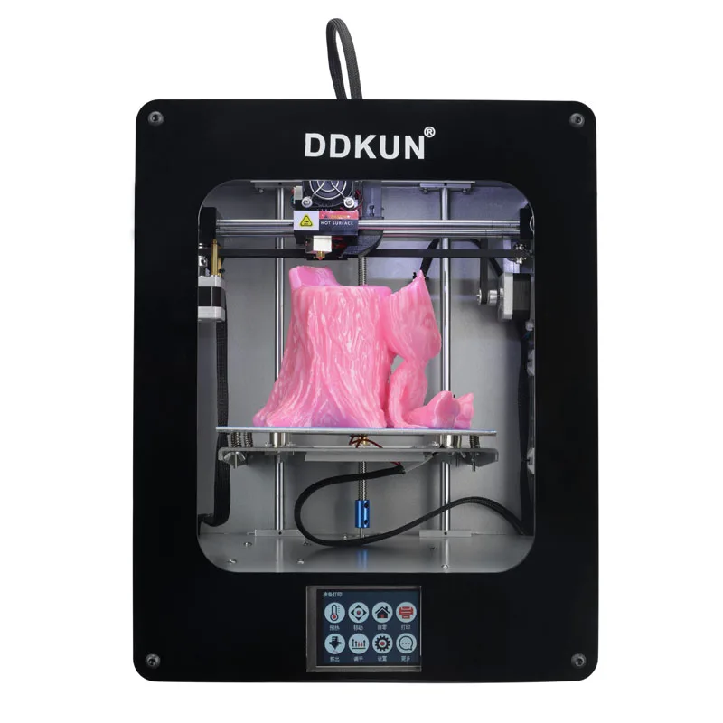 DDKUN 160 Impressora 3d принтер Drucker Stampante машина FDM Настольный металлический каркас один Экструдер Насадка Горячая кровать 3d принтер