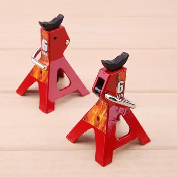 

2pcs Simulation 6Ton Scale Jack Stands for Axial SCX10 TAMIYA CC01 RC Truck