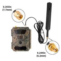 Hunting Camera Antenna Extension Cord SMA Male To Female Bulkhead RG174 Cable For Coax WiFi 2G 3G 4G Network Card Router Antenna - Image 6