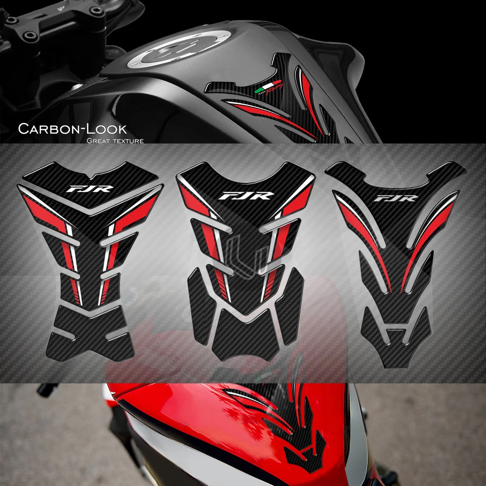 fjr1300 Decals 3D Motorcycle Tank Pad Sticker tank protector Decals For Yamaha FJR 1300 FJR1300 A/AS/ABS
