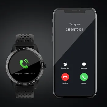 

Beautiful Appearance Smart Watch IP68 Waterproof Heart Rate Activity Fitness Tracker Bluetooth for iPhone Android Phone