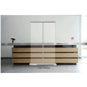 

Screen protection countertop easy fast assembly transparent light washable higienizable portatil rollable relocatable