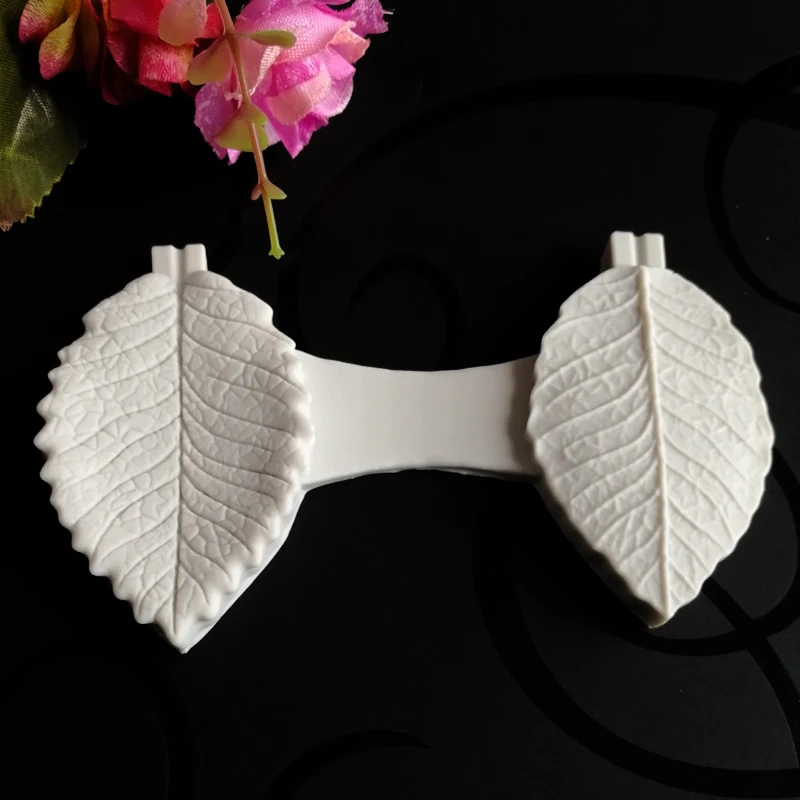 rose leaf silicone molds