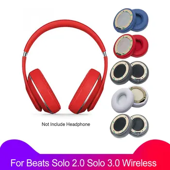 

10pair Sponge Earpads For Beats Solo 2 Solo 3 Replacement Ear Cushion For Solo 2.0 3.0 Wireless Headphone Memory Foam Ear pads
