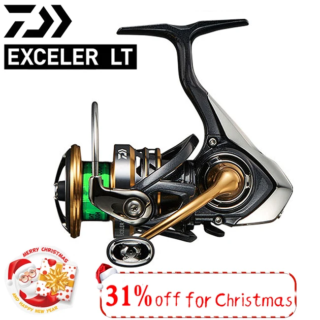 Оригинальная спиннинговая Рыболовная катушка Daiwa Exceler LT 1000 6000 серии 5BB Подшипники