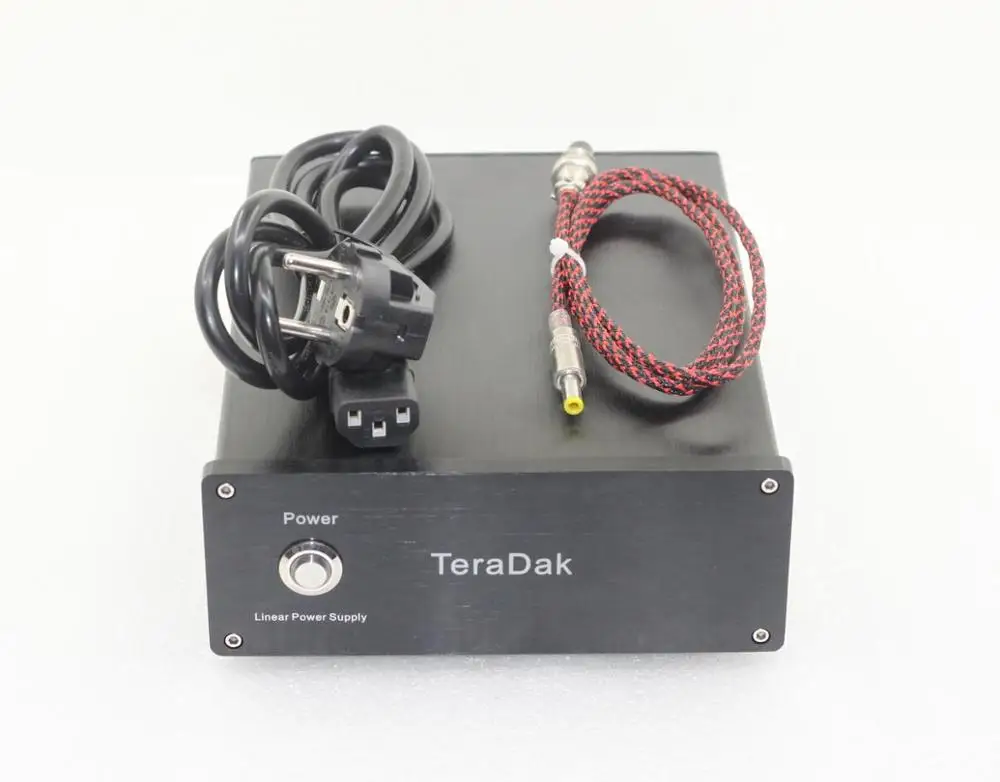 Источник питания TeraDak DC 12 В 5 А Hi Fi обновленный Линейный источник с низким уровнем