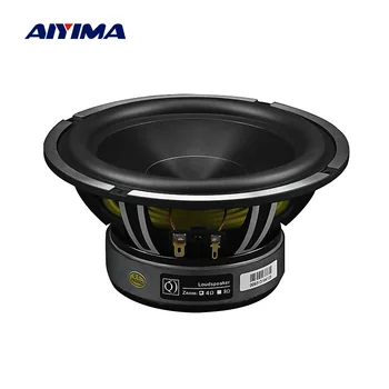 

AIYIMA 6.5 Inch Woofer Audio Car Music Speaker Driver Horn 4 Ohm 50W Aluminum Basin Bass Auto Loudspeaker DIY Sound System