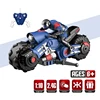 Kids 1:10 Remote Control Stunt Motorcycle Toy Boy 2.4G Wireless Remote Control Charging Balance Drift Electric Toy Holiday Gift 1