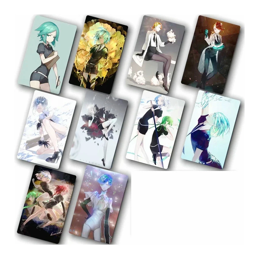 Houseki No Kuni Card Sticker Smooth Surface DIY Decoration Bus ID Anime  Stickers|Assorted Stickers| - AliExpress