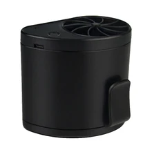 Мобильный кондиционер небольшой вентилятор открытый поясной Вентилятор охлаждения с usb кабелем перезаряжаемый аккумулятор