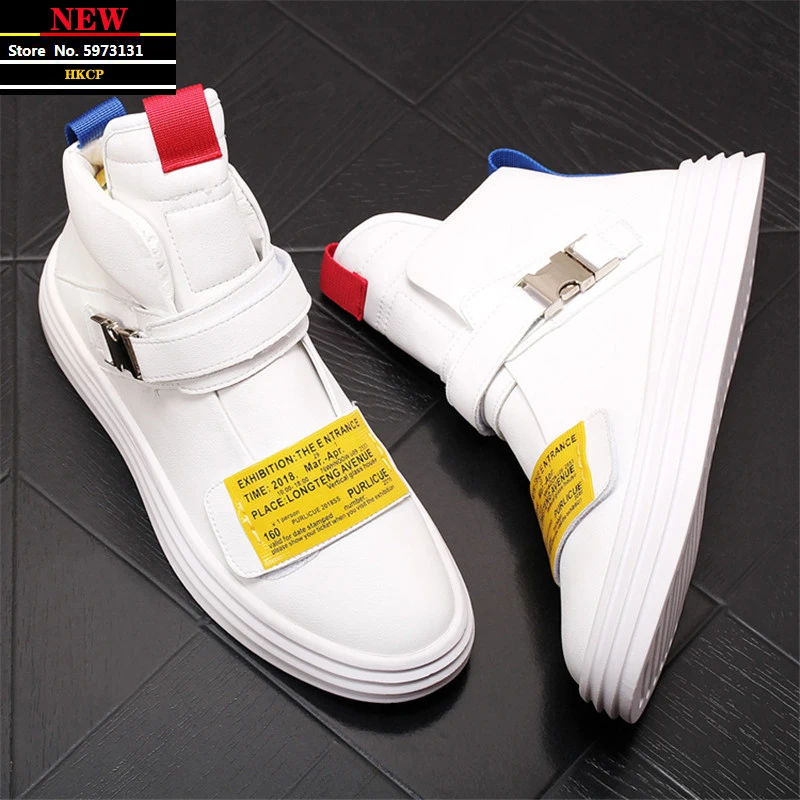 Hip Hop Men Luxury Sneakers High Tops Skateboard Shoes Trainers Loafers Flat Board shoes Zapatillas Hombre