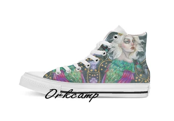 

Zorya Custom Casual High Top lace-up Canvas shoes sneakers Drop shipping