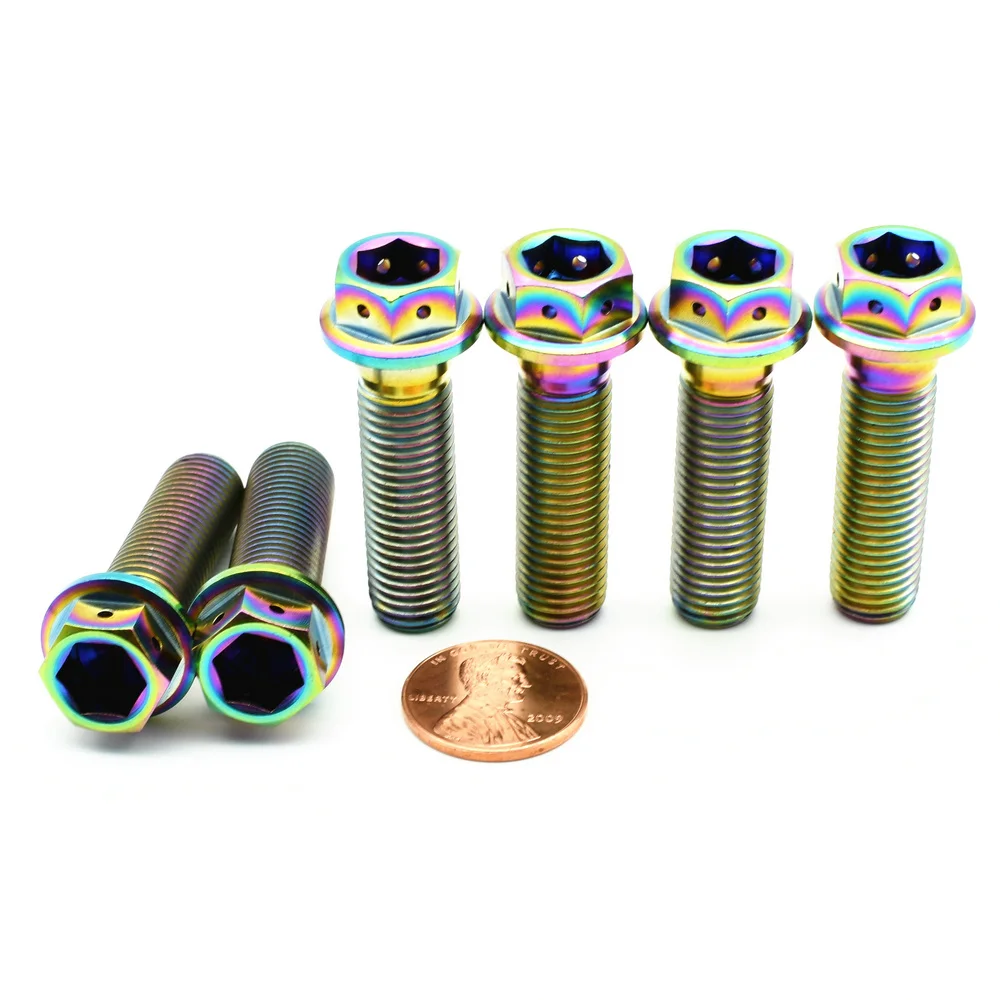 Titanium Bolts M10 x20 75mm Motorcycle Modification Calipers Brake