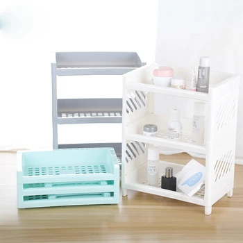 

Plastic Cosmetic Drawer Makeup Organizer Makeup Storage Box Container Nail Casket Holder Desktop Organziers Fold Sundry Case