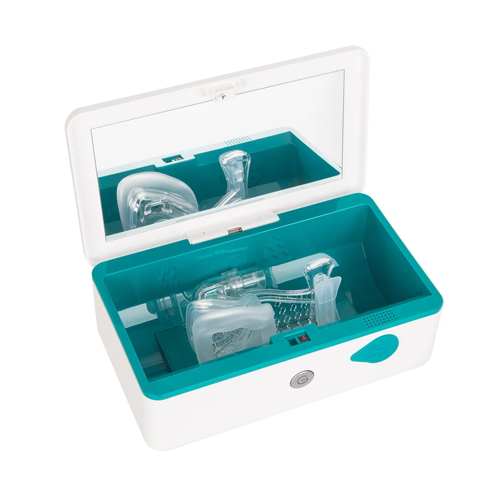 CPAP środek czyszczący i dezynfekujący CPAP środek czyszczący dostarcza ozon bezpłatny UV do maski CPAP i rurki powietrzne Respirator rurowy CPAP środek czyszczący i dezynfekujący CPAP środek czyszczący dostarcza ozon bezpłatny UV do maski CPAP i rurki powietrzne Respirator rurowy