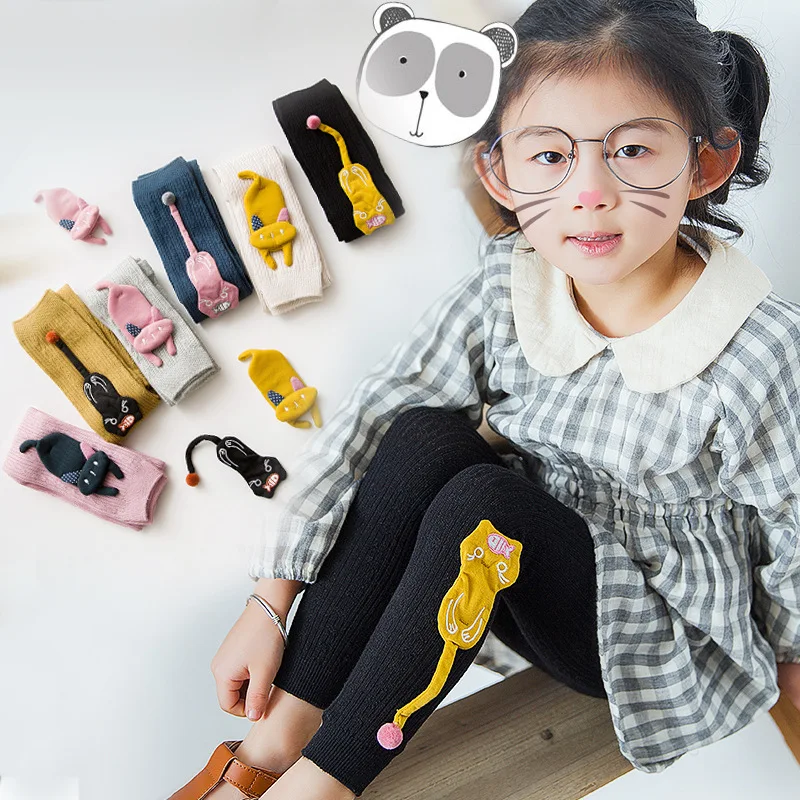 

Spring New Style Panty-hose for Kids Korean-style Cartoon Baby Ankle-length Leggings Cute Little Alpaca Baby Socks