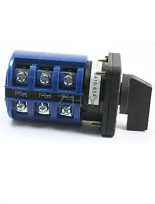 CA10-63 660V 63A 12 Винтовые клеммы 3 фазы поворотный кулачок переключающее устройство 2 предмета