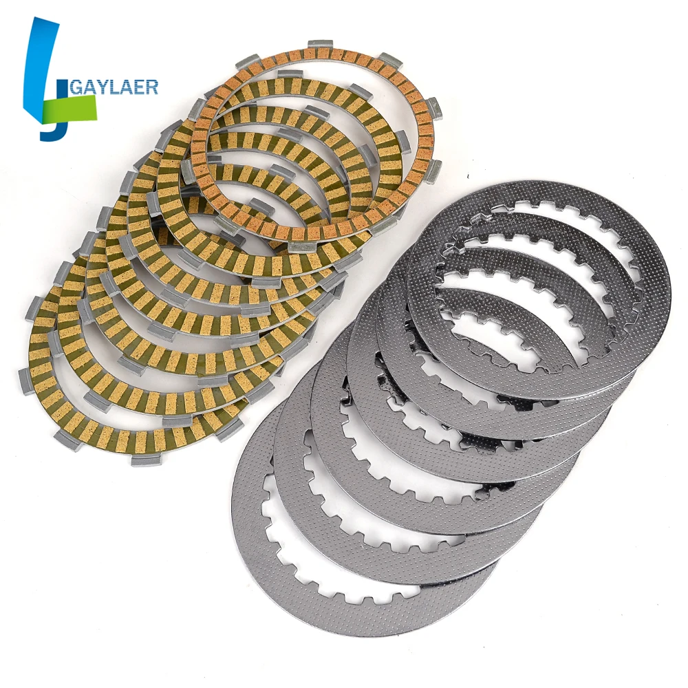 

Motorcycle Clutch Plates Steel Friction Plate for Honda VT600C Shadow VLX 1988-2007 VT600 Shadow VLX Deluxe 1993-2007