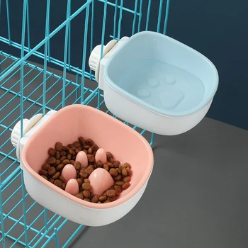 

Pet Slow Eating Bowl Slow Feeder Dog Food Bowl Hard Plastic Pet Slow Feeder Cat Dog Feeder Non Slip Healthy Diet Training Bowl 1