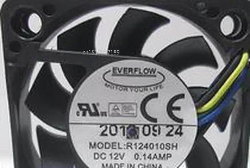Для R124010SH 12V 0.14A 4 см 4010 4-проводной вентилятор охлаждения