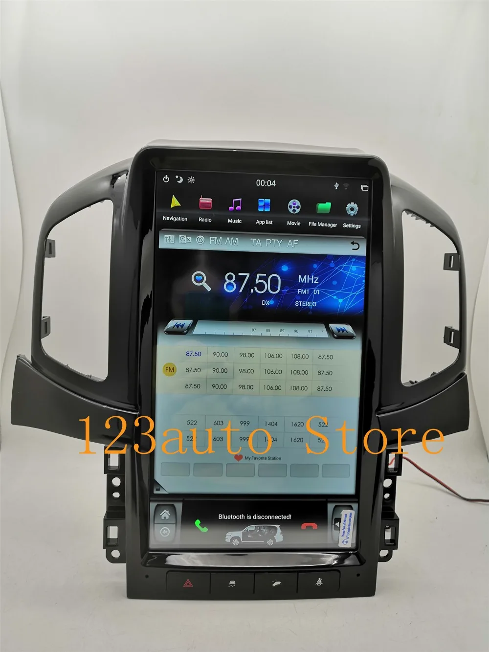 13,6 ''вертикальный экран Tesla стиль Android 8,1 автомобильный DVD gps плеер для Chevrolet Captiva 2013 PX6