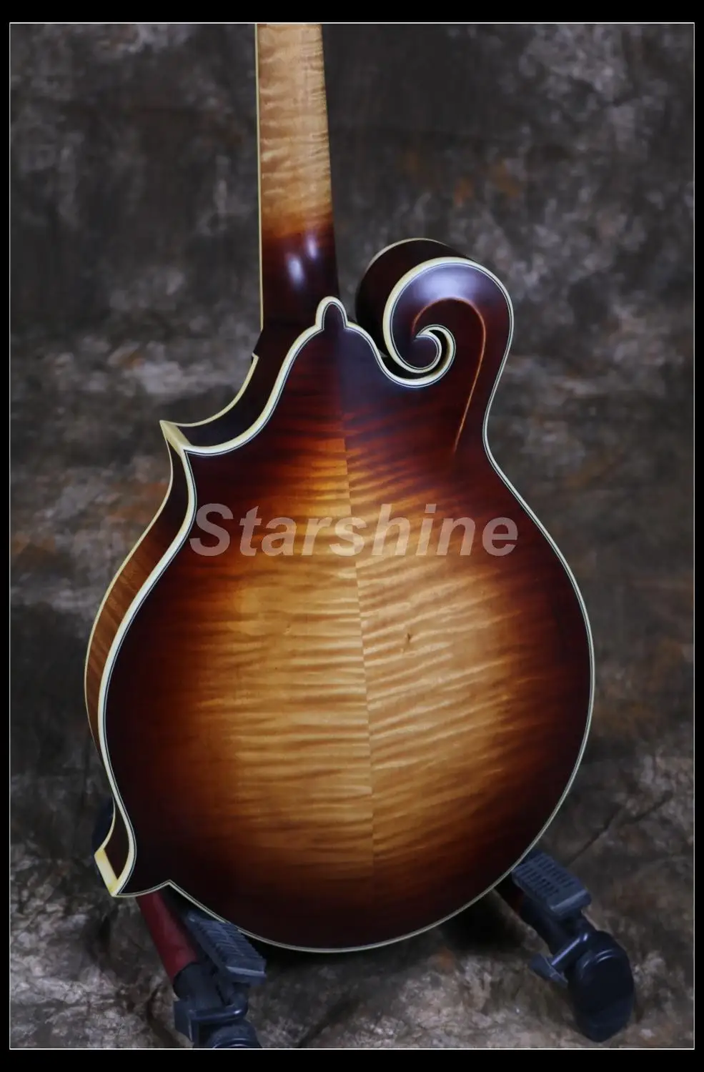 Mandolin MDL10 твердый пламенный клен, Массив ели верхней Abalone инкрустация в том числе Hardcase