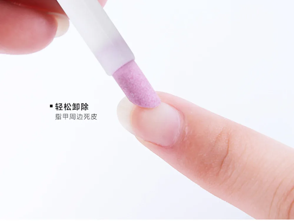 Manufacturers Direct Selling Manicure Simplicity ke mo bi Nail Carved Grinding Bluestone Rod Quartz Stone Polishing Rub Article