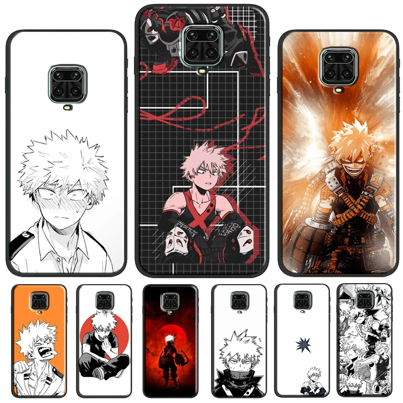 Чехол Bakugo Boku для Xiaomi Redmi Note 10 Pro 9 8 9S 8T 9A 9C 9T K40 | Мобильные телефоны и аксессуары