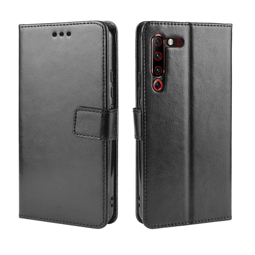Кожаный чехол для Lenovo Z6 Pro бумажник из премиум кожи Lite Youth Etui Kryt|Бамперы| |