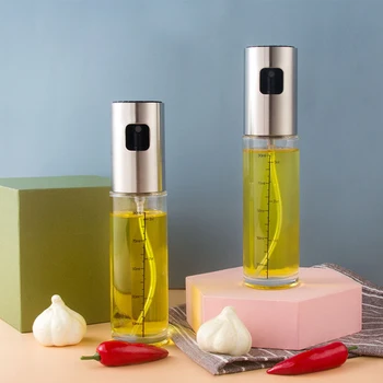 

Olive Oil Spray Bottle Oil Vinegar Spray Bottles Water Pump Gravy Boats Grill Oil Dispenser For BBQ Salad Baking Kitchen Tools