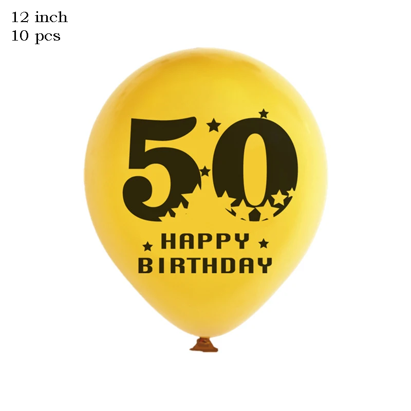 11 С днем рождения 30/50/60th конфетти потолок Висячие вихревое украшение день рождения номер латекса конфетти воздушные шары принадлежности для юбилейной вечеринки - Цвет: 11
