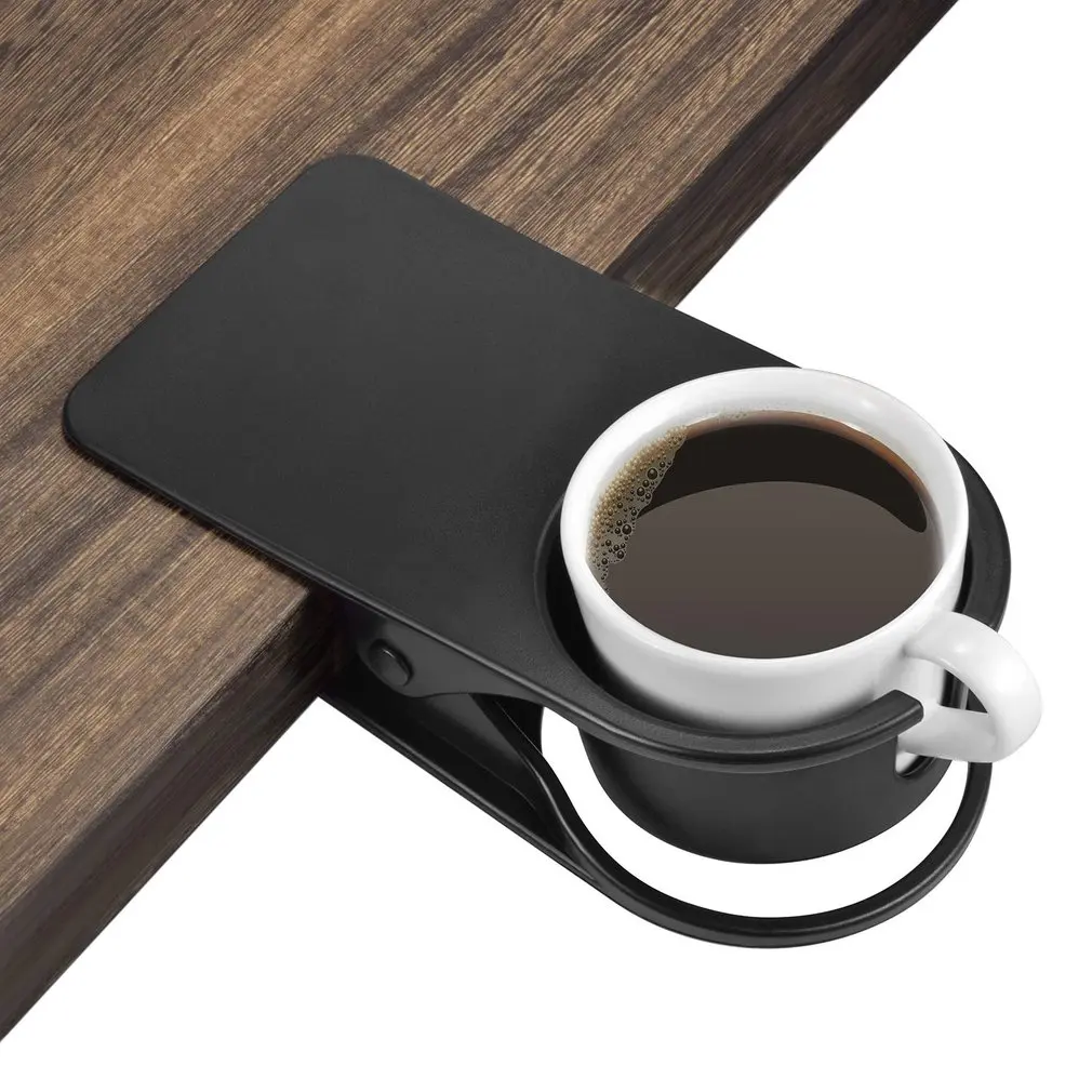 Car Creative Cup Holder Table Side Water Cup Shelf Office Desktop Computer Desk Fixed Cup Holder Desk Storage Clip H23cdab93611044caa06b905f10728091w