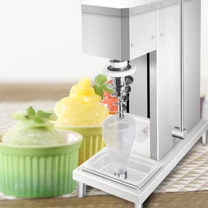 Ice Cream Machine Commercial Fruit Jelly Yogurt Hard Yogurt Molding Machine Fully Automatic Fresh Fruit Ice Cream Molding