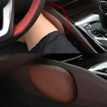 

Leather Universal Car Leg Cushion Knee Pad Support Pillow Protector for BMW E46 E39 E60 E90 E36 F30 F10 F20 Accessories