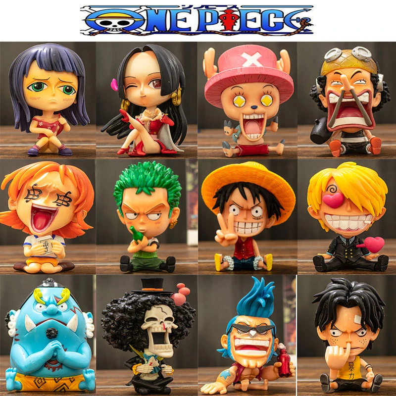 14 Style 9cm Anime One Piece Figure Toy Model Luffy Boa Hancock Jimbei Tony Chopper Usopp Nami Zoro Kid Toys Gift Action Figures Aliexpress