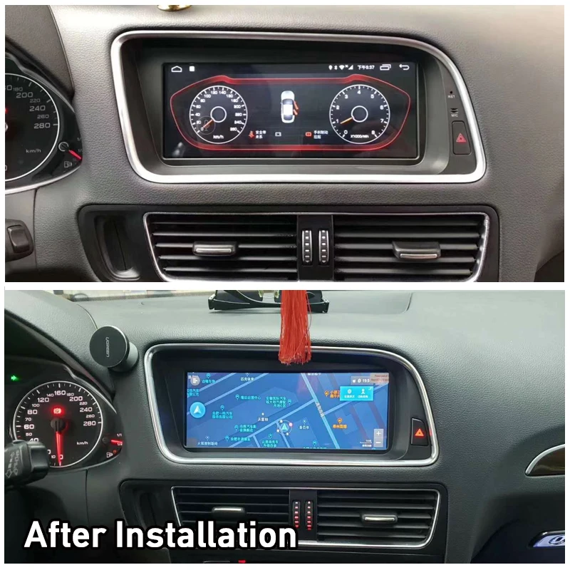 Android 9.0 4+64 8 core For AUDI Q5 8R 2008~2017 MMI 2G 3G RMC Car Multimedia Player GPS Navigation IPS Screen