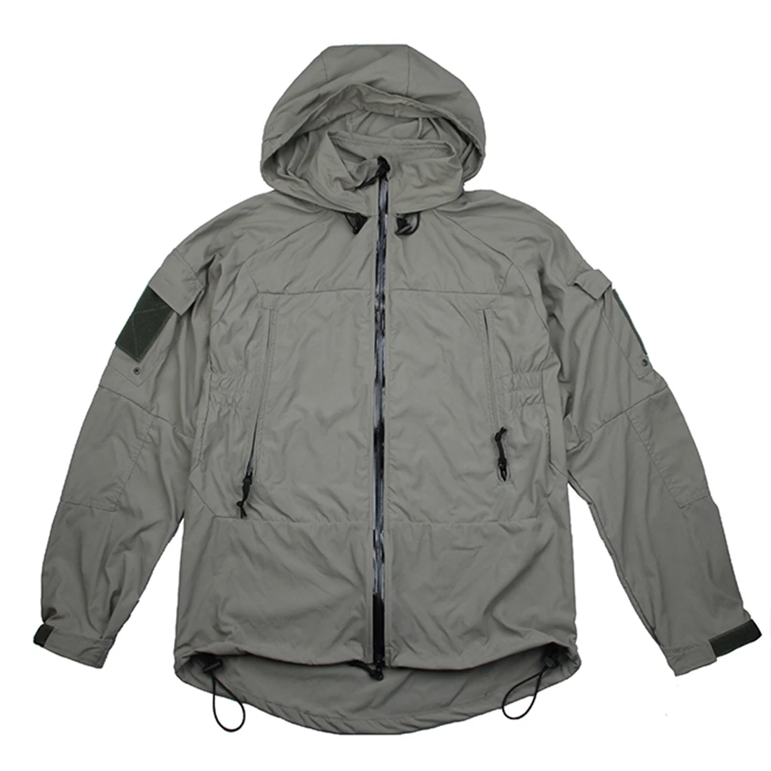 

TMC Tactical Cordura Nylon Soft Shell Zipper Coat PCU L5 Wind Coat Jacket - Dark Grey S/M