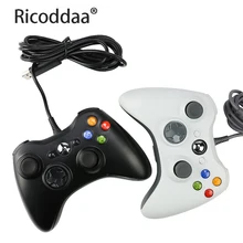 USB Wired Game Pad Joypad Gamepad Controller Voor Microsoft Game Systeem Laptop Voor Computer Windows 7 Niet Voor XBOX(China)