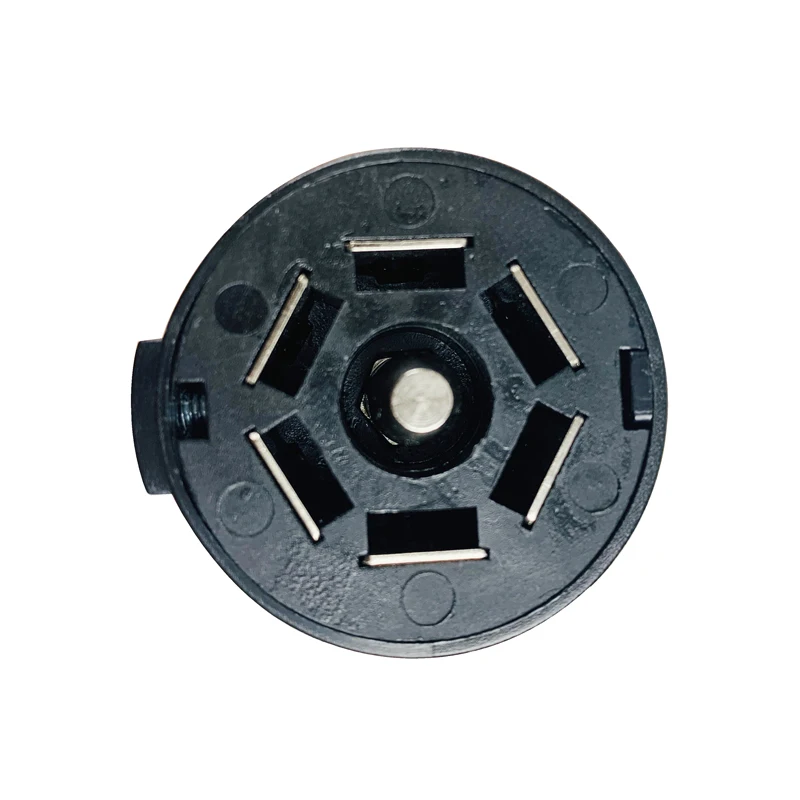 EgoTrailer 7 Pin Trailer Round Socket Female Plug to 7 RV Blade Trailer Adapter Connector Adaptor RV Parts Camper Caravan Access