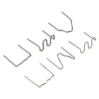 800pcs 0.8mm/0.6mm Hot Stapler Staples For Plastic Welder Plastic Repair Standard Pre Cut Wave Staples Welding Bumper Car Repair 2