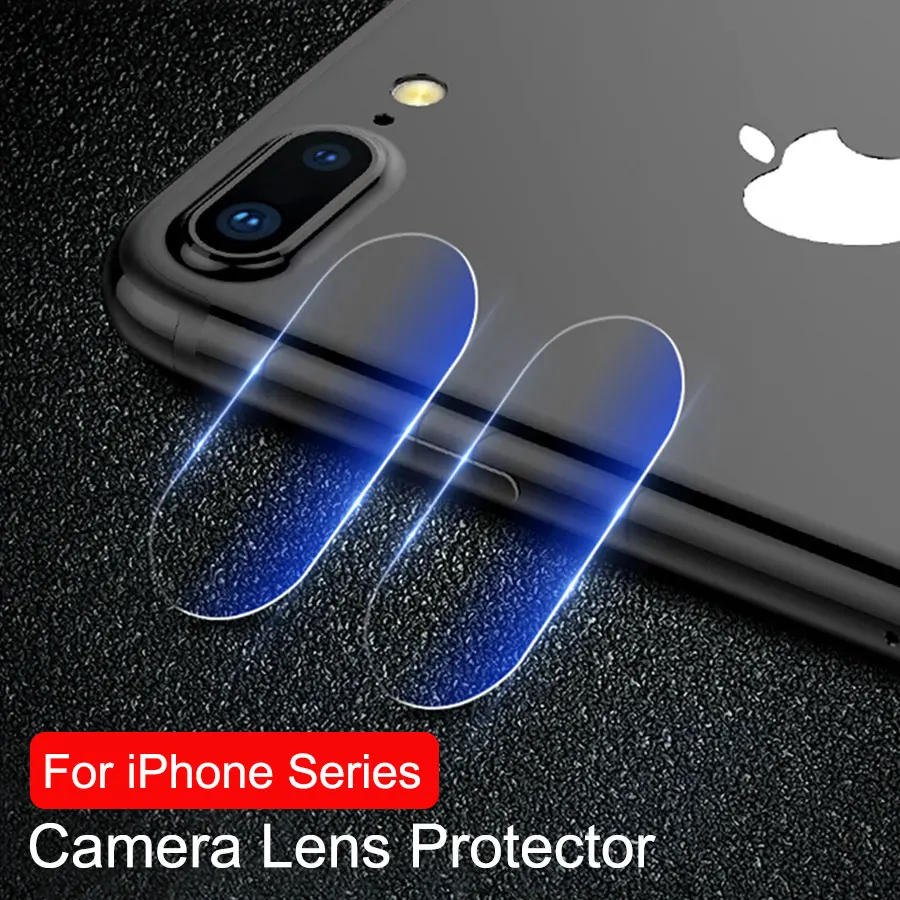 2 шт. Защитная пленка для камеры iPhone X XR XS макс. Закаленное стекло объектива 8 7 6 6s Plus