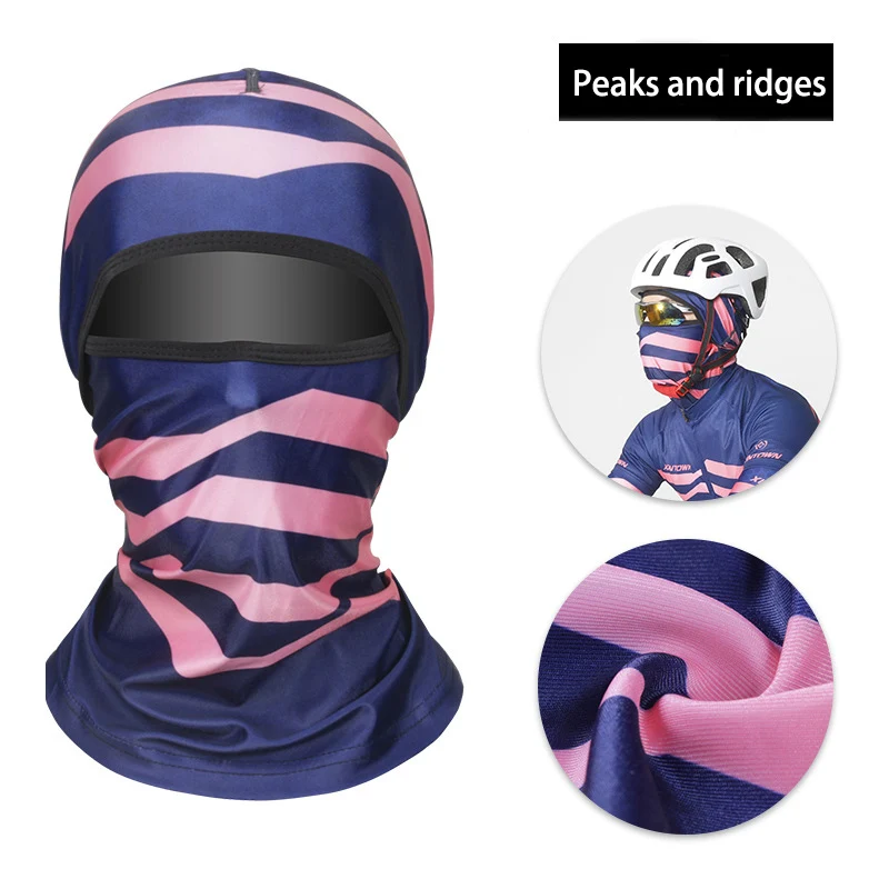 As pictures show Headscarf Outdoor Cycling Balaclava Full Face Mask Bicycle Ski Bike Ride Snowboard Sport Headgear Helmet Paintball Hat Cap - Цвет: As pictures show