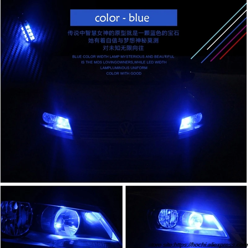 Newest T10 W5W ultra bright LED car interior light 24pcs LED Chip clearance light for ford focus 2 3 fiesta mondeo ecosport kuga